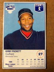 Kirby Puckett Baseball Cards 1987 Kraft Home Plate Heroes Hand Cut Prices