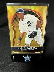 Miguel Cabrera [Gold Refractor] #12 Baseball Cards 2011 Finest Prices
