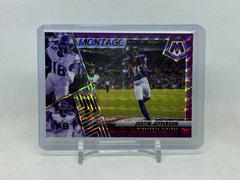 Justin Jefferson [Purple] #M-21 Football Cards 2022 Panini Mosaic Montage Prices