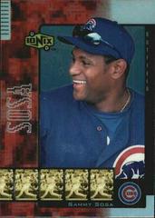 Sammy Sosa [Reciprocal] #R16 Baseball Cards 2000 Upper Deck Ionix Prices