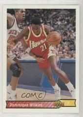 Dominique Wilkins #97 Basketball Cards 1992 Upper Deck International Prices