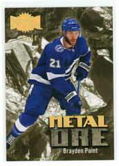Brayden Point [Gold] #MO-1 Hockey Cards 2022 Skybox Metal Universe Ore Prices