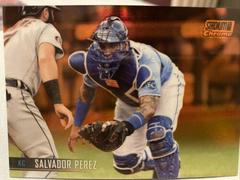 Salvador Perez [Orange] #10 Baseball Cards 2021 Stadium Club Chrome Prices
