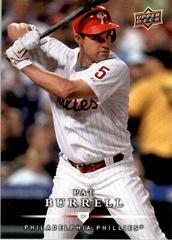 Pat Burrell #440 Baseball Cards 2008 Upper Deck First Edition Prices
