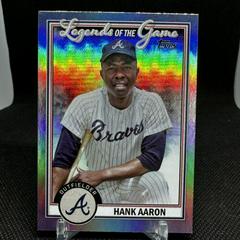 Hank Aaron #LG-8 Baseball Cards 2023 Topps Legends of the Game Prices