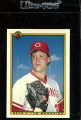 Tom Browning Baseball Cards 1990 Bowman Tiffany Prices