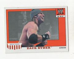 Zack Ryder Wrestling Cards 2008 Topps Heritage IV WWE Prices