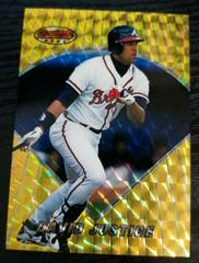David Justice [Atomic Refractor] #41 Baseball Cards 1996 Bowman's Best Prices