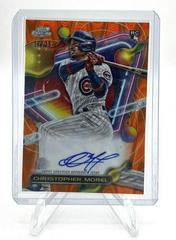 Christopher Morel [Orange Galactic] #CCA-CM Baseball Cards 2023 Topps Cosmic Chrome Autographs Prices