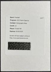 Tyreek Hill [Meta] #29 Football Cards 2023 Panini Spectra Signature Prices