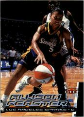 Allison Feaster #55 Basketball Cards 2000 Ultra WNBA Prices