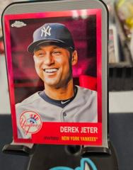 Derek Jeter [Red] #2 Baseball Cards 2022 Topps Chrome Platinum Anniversary Prices