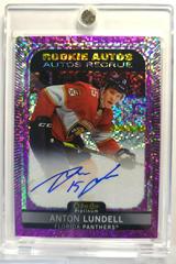 Anton Lundell [Violet Pixels] #R-AL Hockey Cards 2021 O-Pee-Chee Rookie Autographs Prices