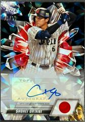 Shohei Ohtani Baseball Cards 2023 Topps World Classic International Gems Autographs Prices