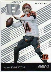 Andy Dalton #6 Football Cards 2015 Panini Clear Vision Prices