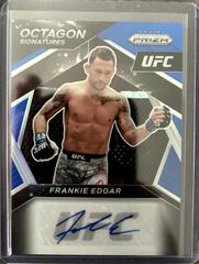 Frankie Edgar [Blue] Ufc Cards 2021 Panini Prizm UFC Octagon Signatures Prices
