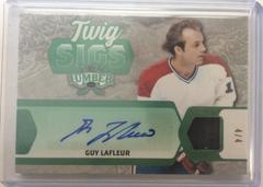 Guy Lafleur [Emerald] Hockey Cards 2021 Leaf Lumber Twig Sigs Prices