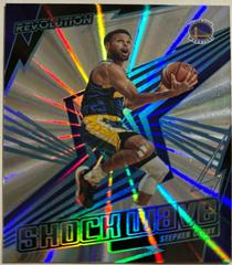Stephen Curry [Sunburst] #5 Basketball Cards 2023 Panini Revolution Shock Wave Prices