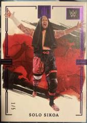 Solo Sikoa [Amethyst] #32 Wrestling Cards 2023 Panini Impeccable WWE Prices