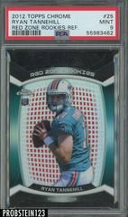 Ryan Tannehill Football Cards 2012 Topps Chrome Red Zone Rookies Refractor Prices