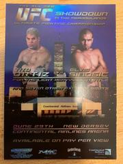 UFC 32, Tito Ortiz, Elvis Sinosic Ufc Cards 2010 Topps UFC Fight Poster Review Prices