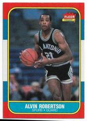 Alvin Robertson Basketball Cards 1986 Fleer Prices