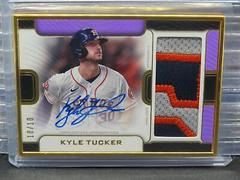 Kyle Tucker [Purple] #FAC-KT Baseball Cards 2023 Topps Definitive Framed Autograph Patch Collection Prices