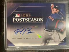 Hunter Brown #PPA-HB Baseball Cards 2024 Topps Postseason Performance Autograph Prices
