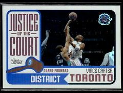Vince Carter Basketball Cards 2003 Topps Justice of the Court Prices