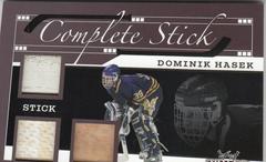 Dominik Hasek [Pewter] Hockey Cards 2021 Leaf Lumber Complete Stick Prices