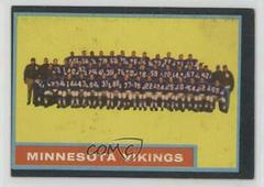 Vikings Team Football Cards 1962 Topps Prices