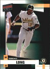 Terrence Long #73 Baseball Cards 2002 Donruss Fan Club Prices