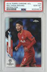 Hee chan Hwang [Refractor] Soccer Cards 2019 Topps Chrome UEFA Champions League Prices