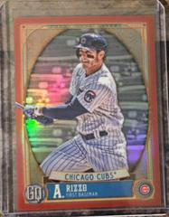 Anthony Rizzo [Red Refractor] #41 Baseball Cards 2021 Topps Gypsy Queen Chrome Box Toppers Prices