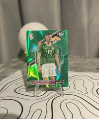 Evan Ferguson [Lava Green Refractor] #98 Soccer Cards 2023 Topps Finest Road to UEFA EURO Prices
