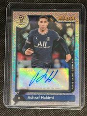 Achraf Hakimi [Mojo] #A-AH Soccer Cards 2021 Topps Merlin Chrome UEFA Autographs Prices
