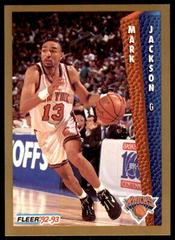 Mark Jackson #151 Basketball Cards 1992 Fleer Prices