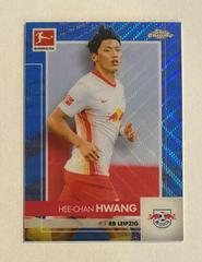 Hee chan Hwang [Blue Wave Refractor] #60 Soccer Cards 2020 Topps Chrome Bundesliga Prices