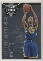 Stephen Curry Basketball Cards 2014 Panini Totally Certified Prices