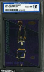 Kobe Bryant Basketball Cards 1999 Bowman's Best Prices