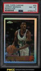 Johnny Newman [Refractor] #56 Basketball Cards 1996 Topps Chrome Prices
