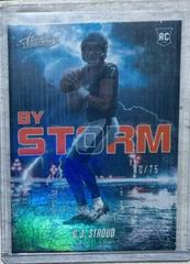 C. J. Stroud [Spectrum Orange] #BST-2 Football Cards 2023 Panini Absolute By Storm Prices