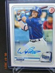 Wander Franco #PA-WF Baseball Cards 2020 Bowman Paper Prospect Autographs Prices
