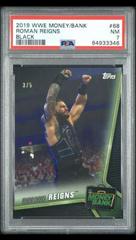 Roman Reigns [Black] Wrestling Cards 2019 Topps WWE Money in the Bank Prices