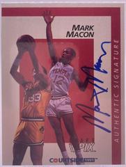 Mark Macon [Autograph] #35 Basketball Cards 1991 Courtside Prices