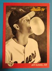 Jeff Kunkel #126 Baseball Cards 1991 Studio Prices