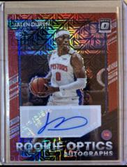 Jalen Duren [Choice] #ROA-JDR Basketball Cards 2022 Panini Donruss Optic Rookie Autographs Prices