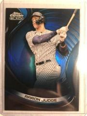 Aaron Judge [Blue] #56 Baseball Cards 2022 Topps Chrome Black Prices