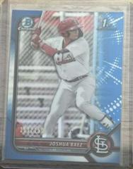 Joshua Baez [Blue] Baseball Cards 2022 Bowman Paper Prospects Prices