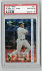 Bernie Williams [Xfractor] #57 Baseball Cards 2002 Finest Prices